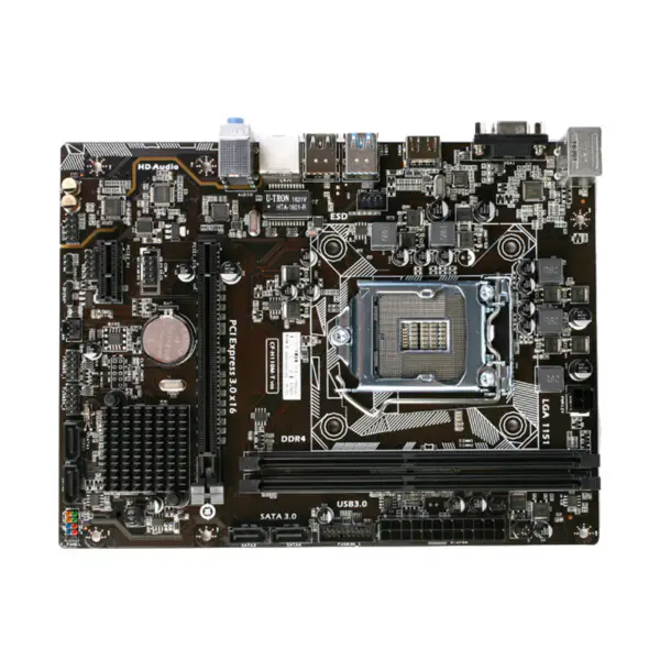 Renkli H110M-T Anakart DDR4 H110 LGA1151 32G M-ATX