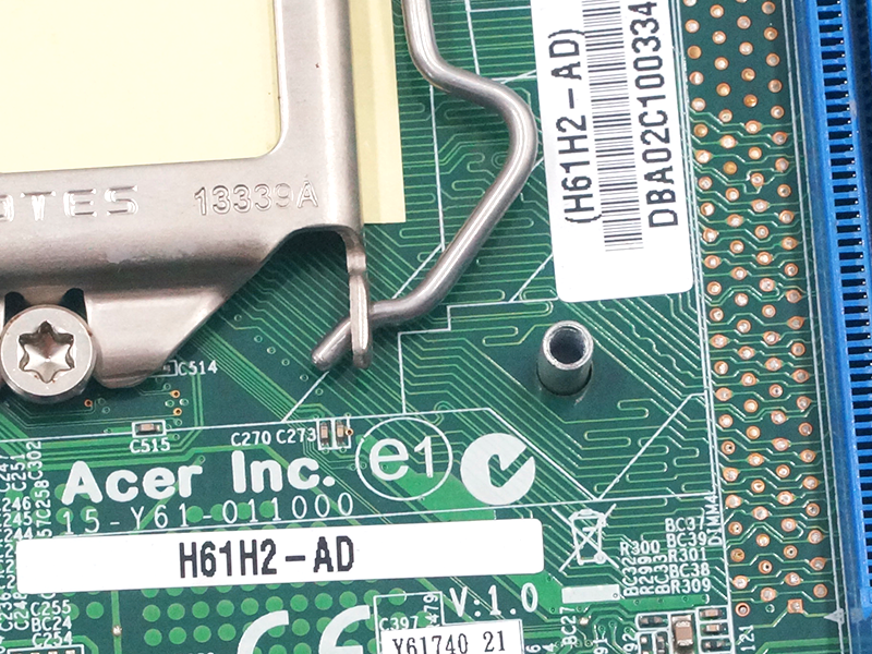 Acer LGA 1155 H61H2-AD Anakart