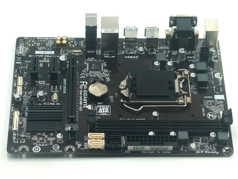 Ga Anakart H81 Ddr3 Anakart Desteği 4. Nesil Cpu Lga1150 Ddr3 Ga H81m D2