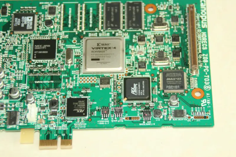 Canopus HDRECS Z08-PC-703 Pegasus Çok Formatlı Gerçek Zamanlı Video Düzenleme Edinim Kartı