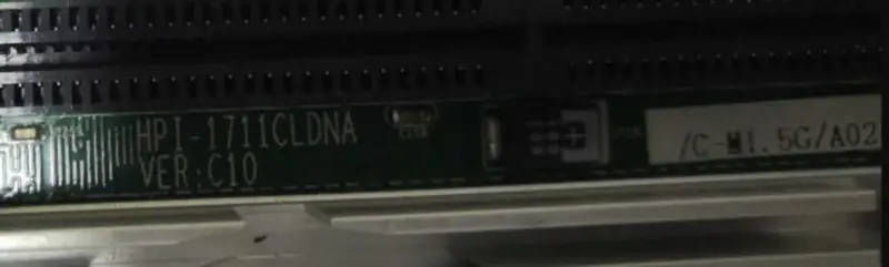 EVOC HPI-1711CLDNA VER:C10 PCISA Endüstriyel anakart