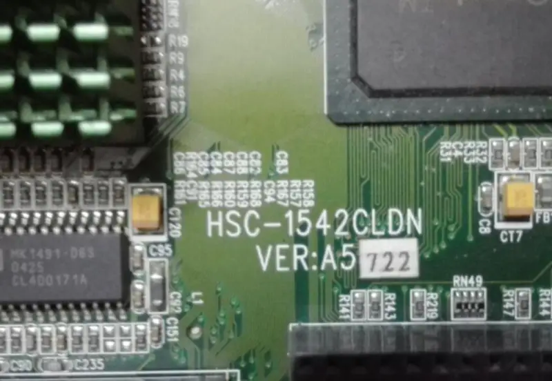 EVOC HSC-1542CLDN VER:A5 Endüstriyel kontrol ekipmanı anakartı