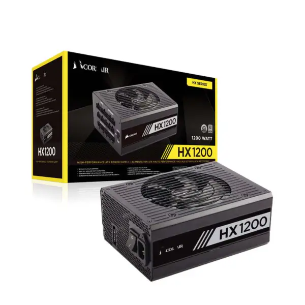 Cors Air Power 1200w Hx1200 Masaüstü Güç Kaynağı 80 Plus Güç Kaynağı Platin Tam Modül Pcie5 Desteği Rtx 4090 Rps0077