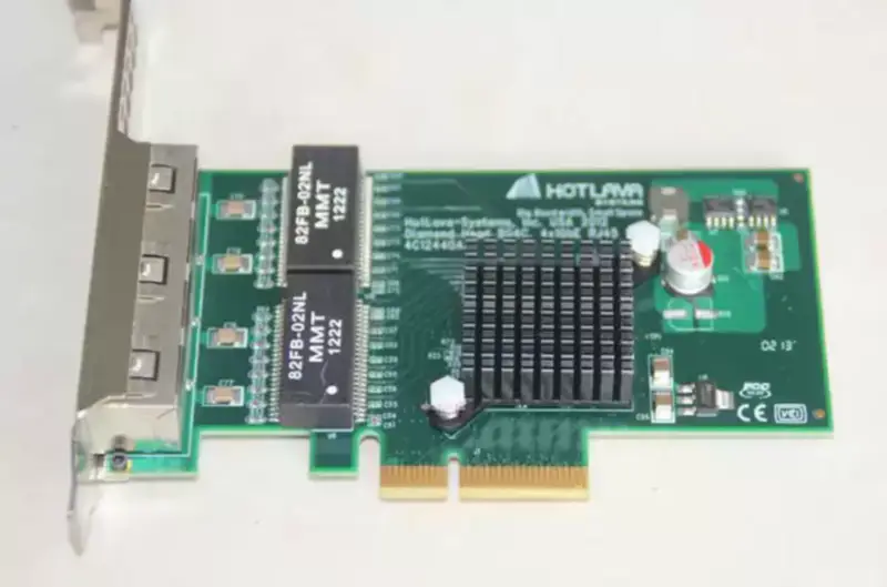 HOTLAVA INTEL I350 ETHERNET SUNUCU ADAPTÖRÜ PCI-E X8 4 portlu Ağ Kartı