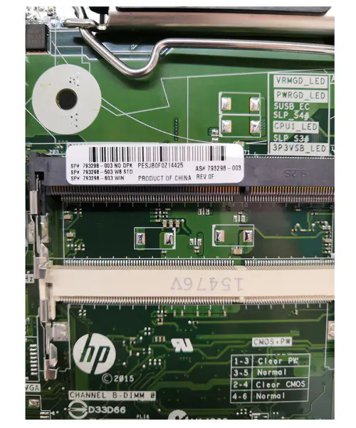 HP AIO 20-R 23-R Serisi Intel LGA1150 Anakart 793298-001 793298-003 IPSHB-AT IPSHB-AT