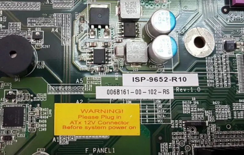 IEI ISP-9652-R10 Endüstriyel ekipman anakartı