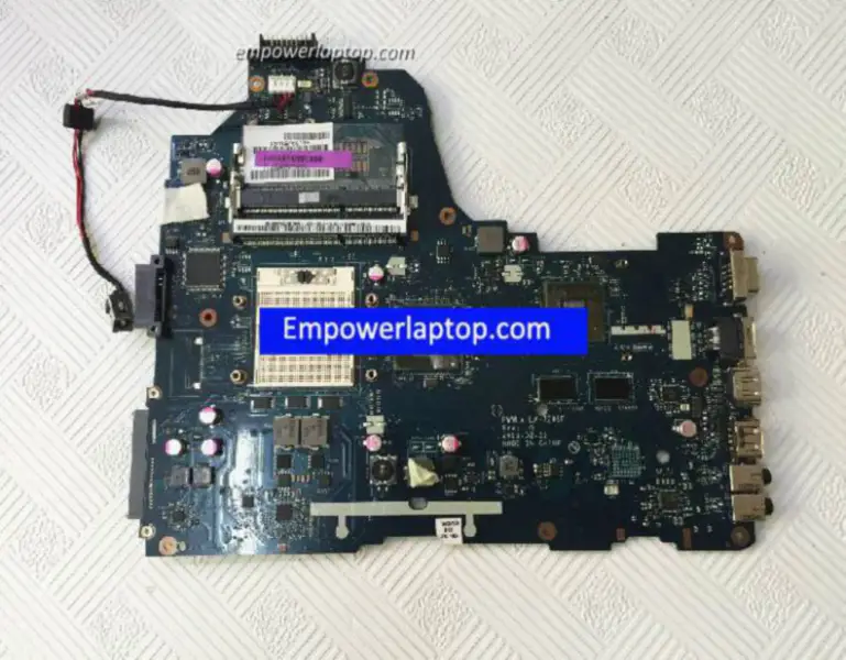 Toshiba SAEL C660 K000124380 LA-7201P Anakart