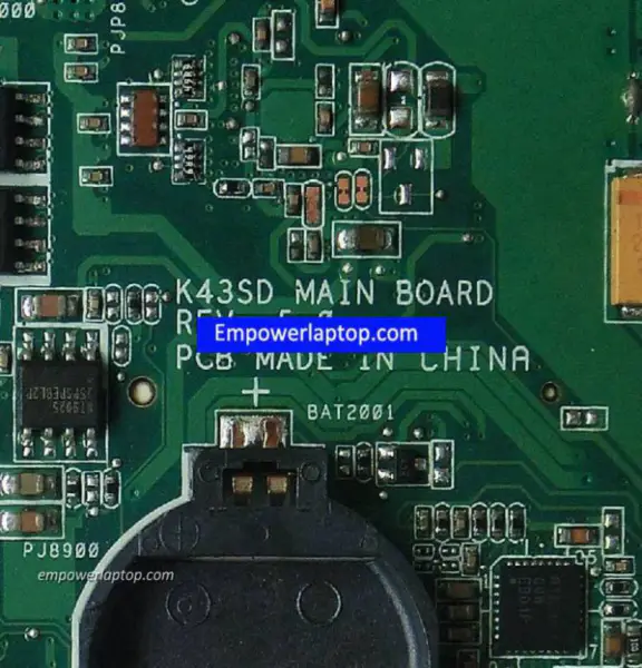 Asus K43SD Anakart