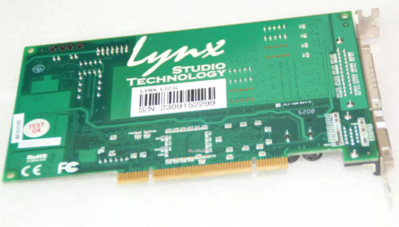 Lynx L22-G PCI Ses Kartı - Analog/Dijital Arayüz