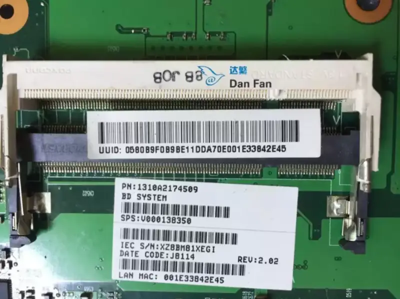 Toshiba Satellite L305D V000138350 Anakart