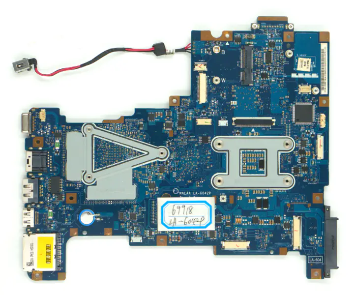 Toshiba L670 L675 L670D L675D NALAA LA-6042P LA-6041P Anakart