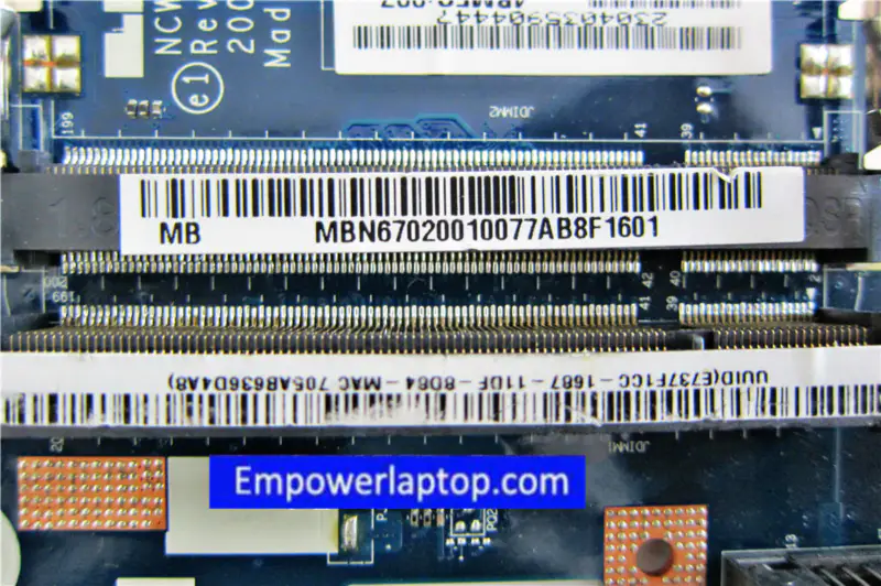 Acer E527 E627 5532 5517 NCWG0 anakart