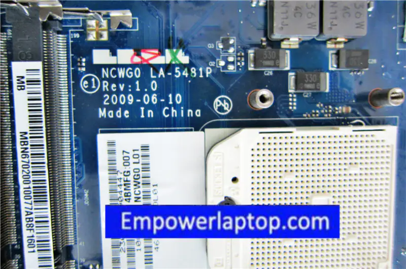 Acer E527 E627 5532 5517 NCWG0 anakart