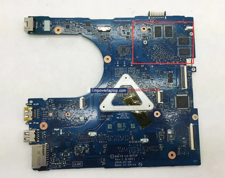 Dell 5559 AAL15 LA-D071P Anakart