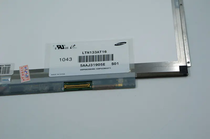 13,3 inç LCD LTN133AT16 B133XW03 B133XW01 V.0 N133BGE-L31 CLAA133WA01A ekran değiştirme ekranı için