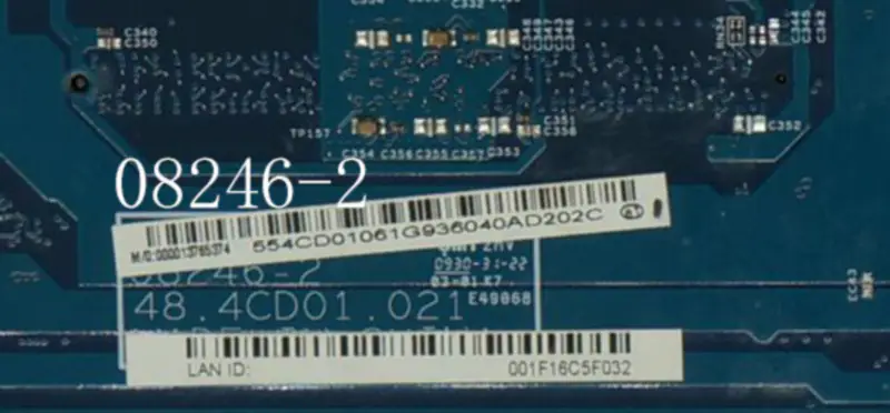 7738G için Acer MBPCA01001 anakart