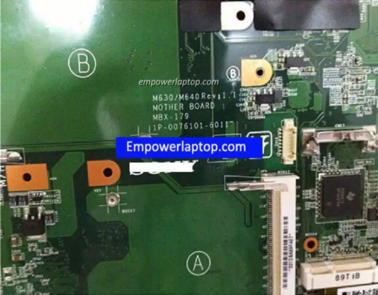 Sony MBX-179 M630 M640 1P-0076101-6011 Anakart