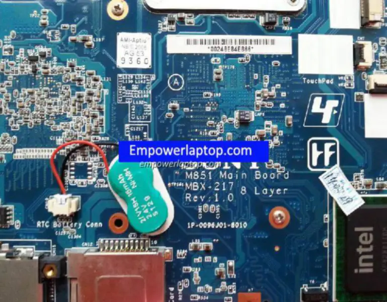 Sony VGN-NW VGN-NW21F A1747079A A1747081A Anakart