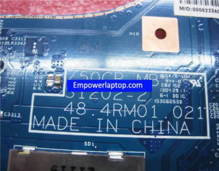 Sony SVE15 MBX-266 A1885198A 48.4RM01.021 Anakart
