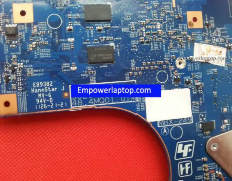 Sony MBX-249 MBX-249 A1829664A 48.4MQ01.01M N12M-GS2-S-A1 Anakart