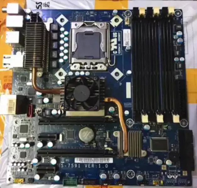 MS-7591 Dell İÇİN UYGUN Alienware Aurora ANAKART LGA1366 X58 ANA KART