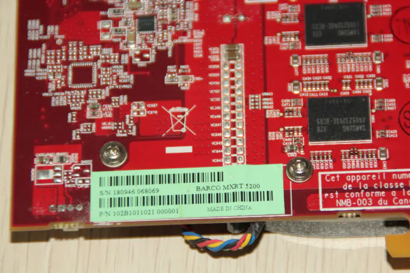 BARCO MXRT 5200 AMD ATI FireGL V5600 512M Ekran Kartı