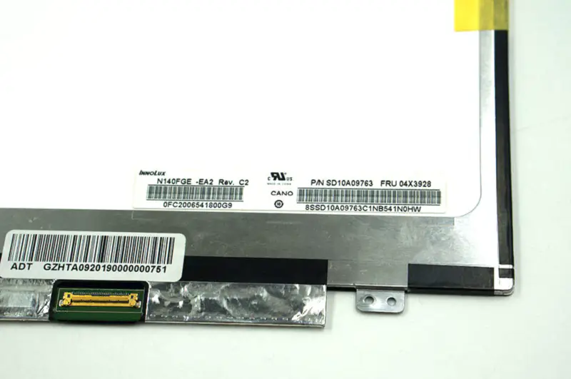 LTN140KT13 LP140WD2 TPB1 B140RTN02.3 N140FGE-EA2 HP 840 Led Panel için