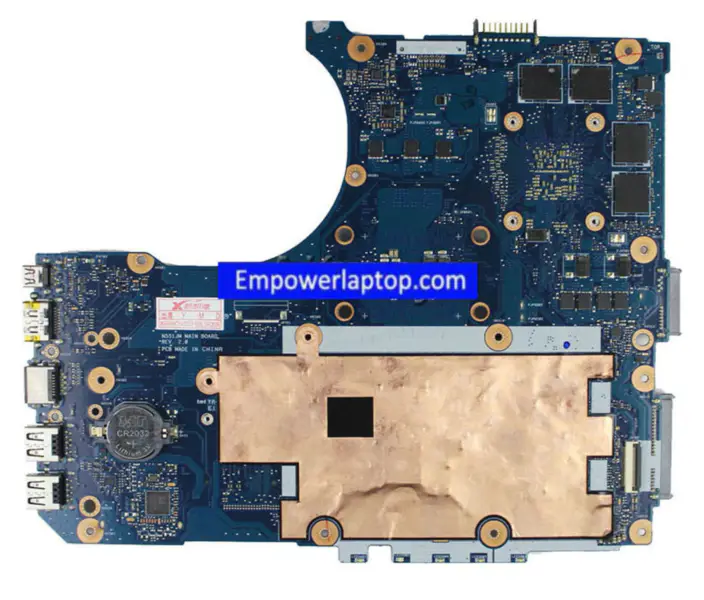 N551J Dizüstü Bilgisayar için Asus N551JW anakart