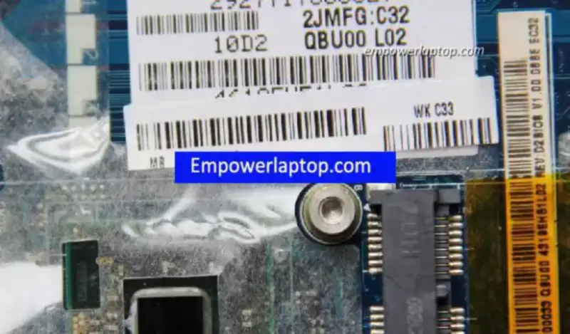 Toshiba NB520 K000129210 LA-6858P Anakart