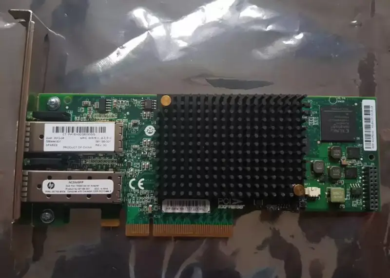 HP NC550SFP Çift Bağlantı Noktalı 10GbE Yüksek Profilli Ethernet Adaptörü 581199-001