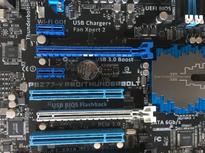 ASUS P8Z77-V PRO/Thunderbolt Masaüstü Anakart Z77 Soket LGA 1155 i3 i5 i7 DDR3 32G ATX