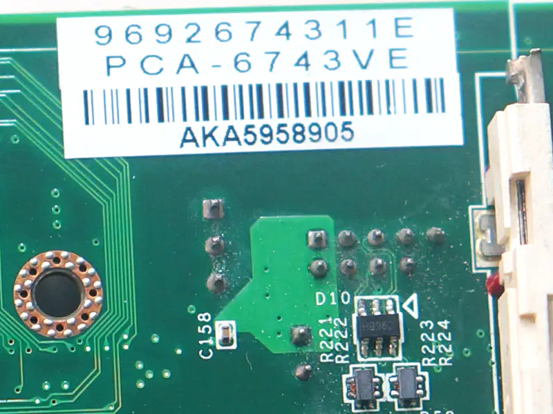 Advantech PCA-6743 PCA-6743VE PC104 içermeyen endüstriyel anakart