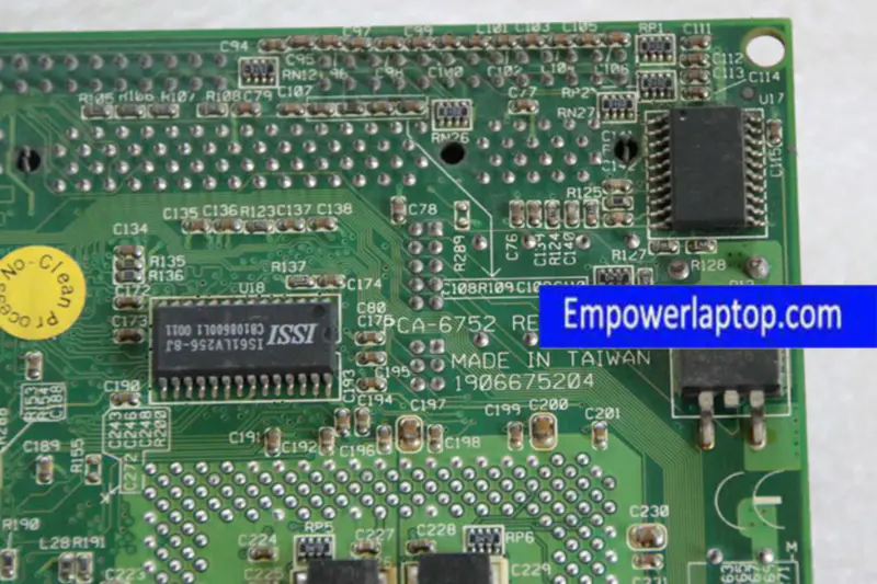 Advantech PCA-6752 REV:A2 half-size motherboard PCA-6752 with CPU memory