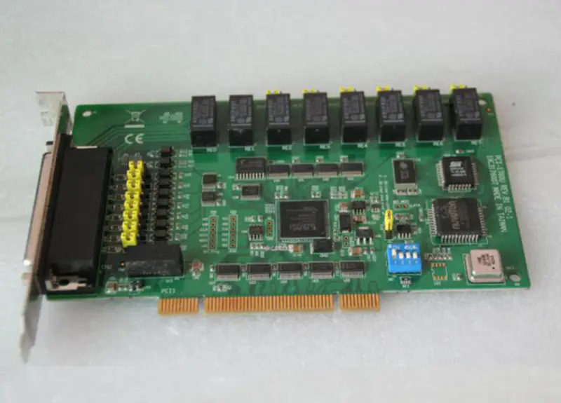 Advantech PCI-1760U REV.B1 A1 A2 8-ch Röle ve 8-ch İzole Dijital Giriş Evrensel PCI Kartı