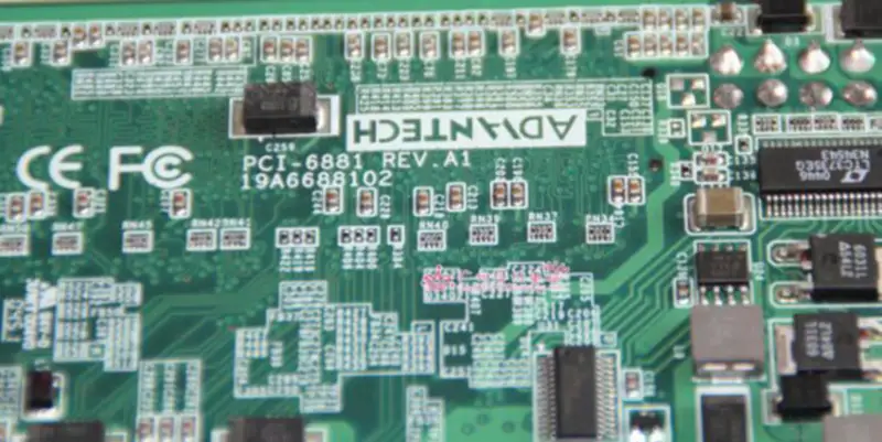 Advantech PCI-6881 REV.A1 endüstriyel anakart