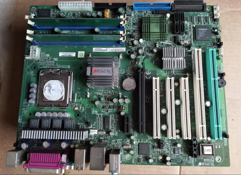SuperMicro PDSG4 LGA775 Medikal Endüstriyel anakart SCSI desteği