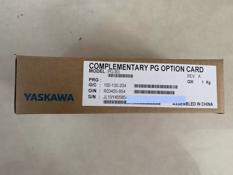 Yaskawa PG-B3 Ücretsiz PG Seçenek Kartı