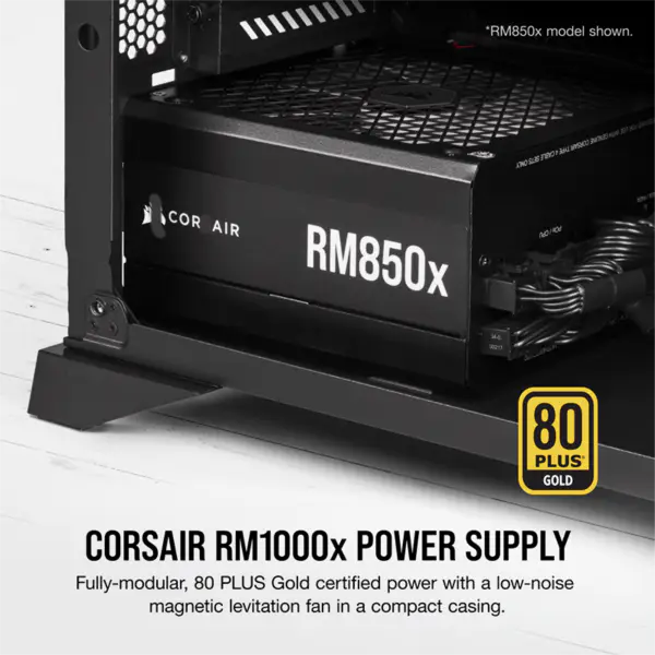 Cors Air Güç Kaynağı Üniteleri Psu Rm1000x 1000w Altın Tam Modül Fan Start-stop Akıllı Uyandırma Rps0125 Destek Rtx 4090