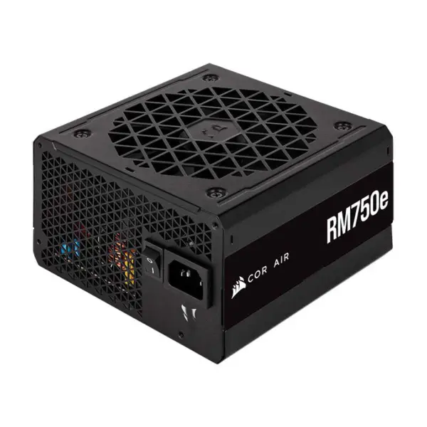 Cors Air Pc Güç Kaynakları Rm750e 750w Güç Kaynağı Altın Tam Modül Düşük Gürültülü Fan Başlat Durdur Akıllı Uyandırma Rps0147