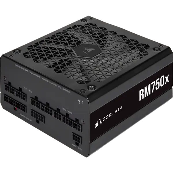 Cors Air Güç Kaynağı Üniteleri Psu Rm750x 750w Altın Sertifikasyon Tam Modül Fan Start-stop Akıllı Uyandırma Rps0123