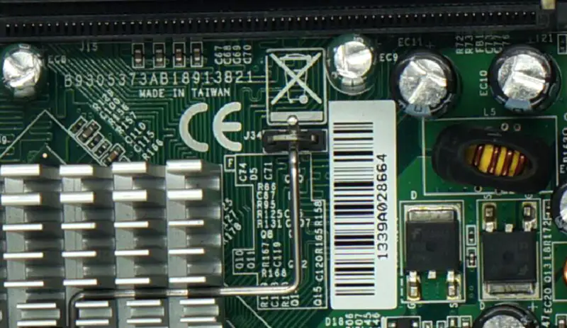 Portwell ROBO-8913VG2AR-VA BIOS:R1.00 B9305373AB18913821 endüstriyel anakart