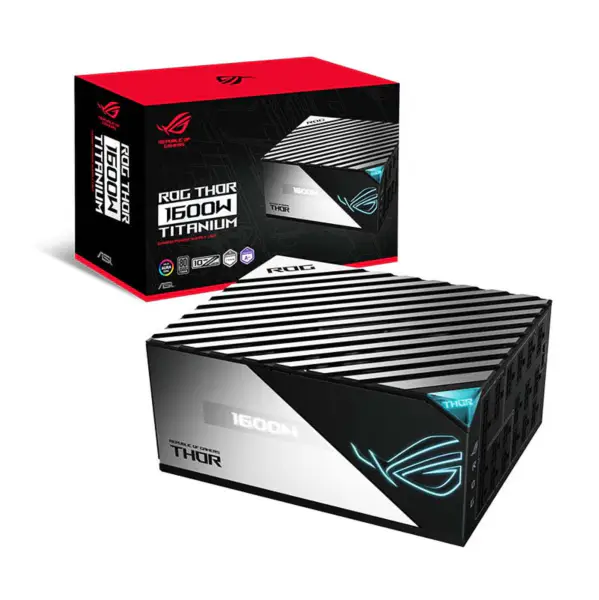 Asus Güç Kaynağı Üniteleri Rog Thor 1600t Oyun Psu Bilgisayar Güç Kaynağı Desteği Rtx 4090 4080 Rog-thor-1600t-gaming