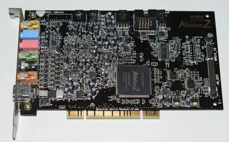 Creative Sound Blaster Audigy 2 SB0240 7.1 Kanal PCI Ses Kartı