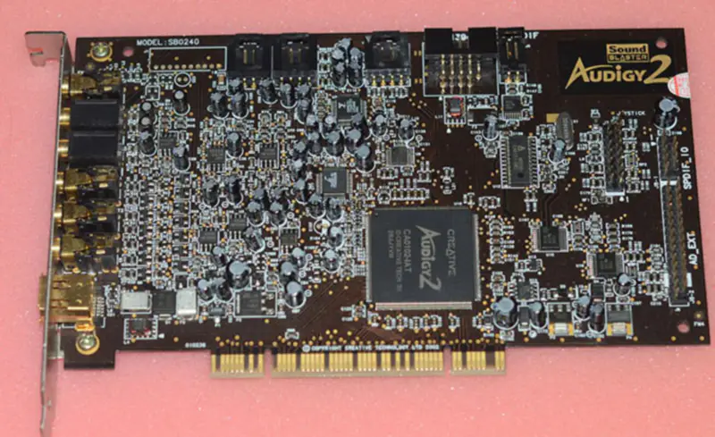 Creative Sound Blaster Audigy 2 SB0240 7.1 Kanal PCI Ses Kartı