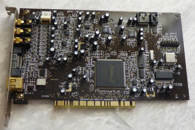 Creative Sound Blaster Audigy 2 SB0360 7.1 Kanal PCI Ses Kartı