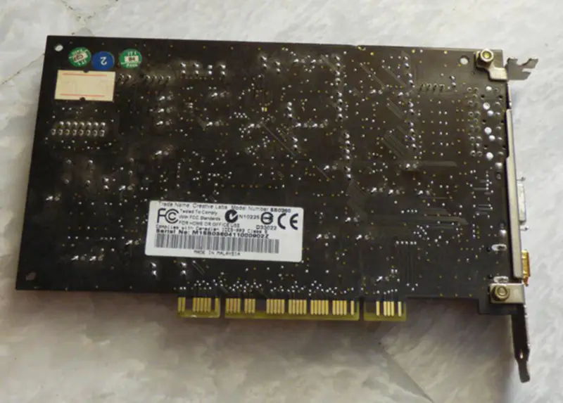 Creative Sound Blaster Audigy 2 SB0360 7.1 Kanal PCI Ses Kartı