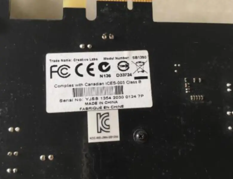 Creative Sound Blaster Recon3D SB1350 ses kartı