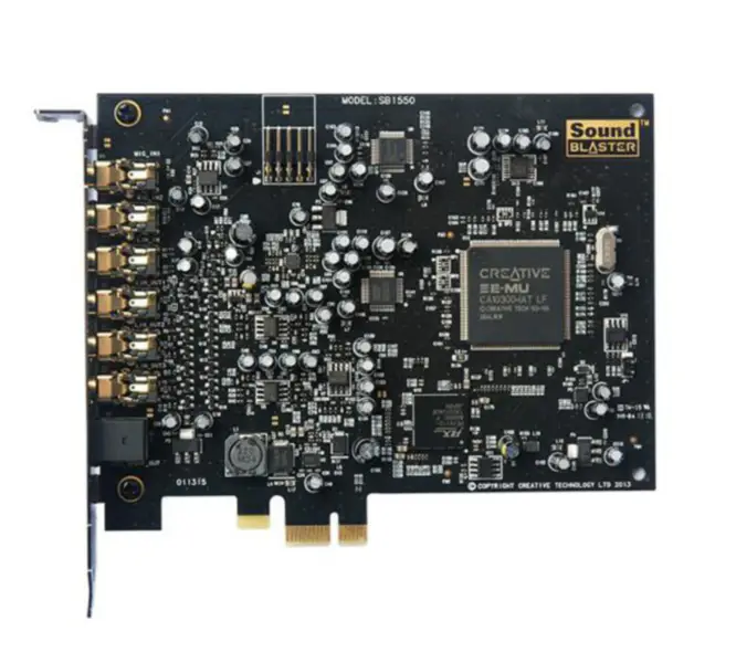 Creative Sound Blaster Audigy5 SB1550 Ses Kartı A5 7.1 PCI-E 1x