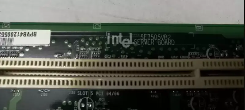 Intel SE7505VB2 604 arayüzlü Sunucu anakartı Çift Xeon