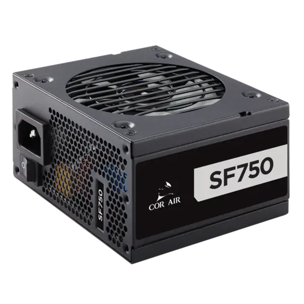 Cors Air Power Pc Güç Kaynağı Sf750 750w Platinum Sfx Güç Kaynağı 80 Plus Platinum Tam Modül Fan Durağı